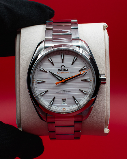 2024 Omega Seamaster Aqua Terra 150M 41MM Silver Dial Steel Bracelet (220.10.41.21.02.001)