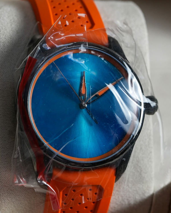 2026 H. Moser & Cie Pioneer Centre Seconds "Spiced Aqua" 42.8MM Turquoise Dial Rubber Strap (3201-1205)