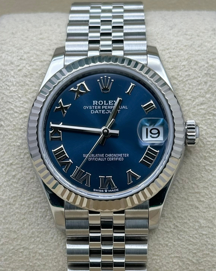 2024 Rolex Datejust 31MM Blue Dial Jubilee Bracelet (278274)