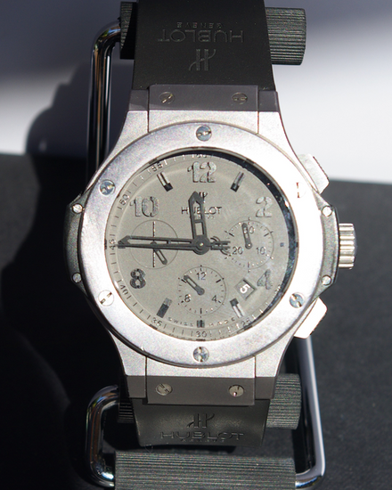 Hublot Big Bang Tantalum 44MM Grey Dial Rubber Strap (301.AI.460.RX)