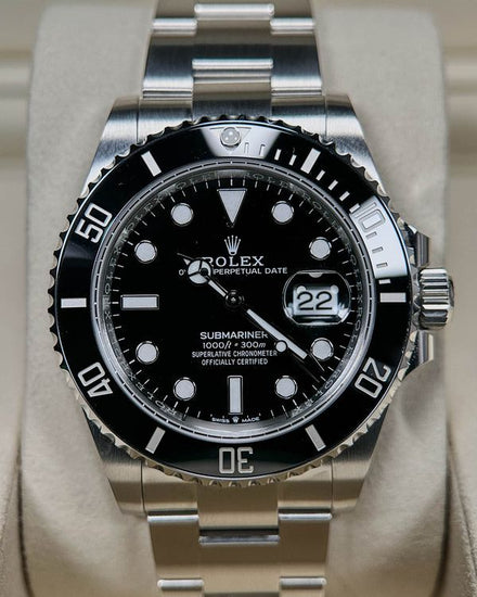 No Reserve - New 2026 Rolex Submariner Date 41MM Black Dial Oyster Bracelet (126610LN)