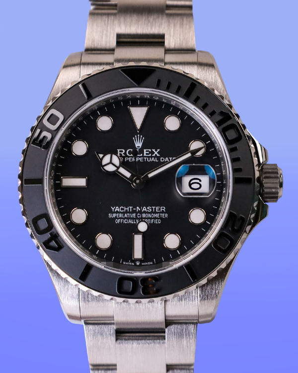 2026 Rolex Yacht-Master 42MM Black Dial Titanium Oyster Bracelet (226627)