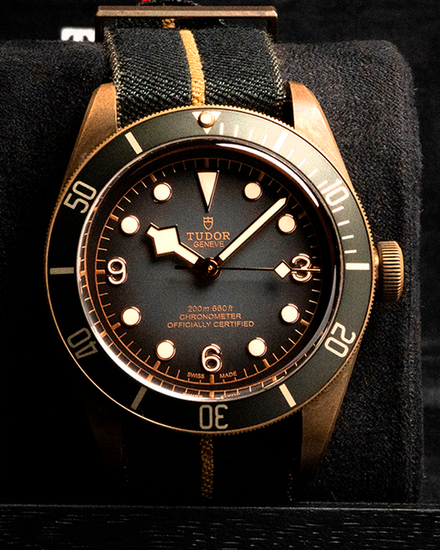 No Reserve - 2022 Tudor Black Bay Bronze 43MM Grey Dial Textile Strap (79250BA)