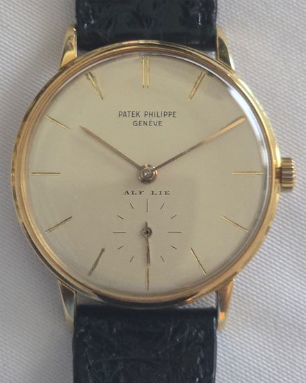 1961 Patek Philippe Calatrava 34MM Silver Dial Leather Strap (3410)