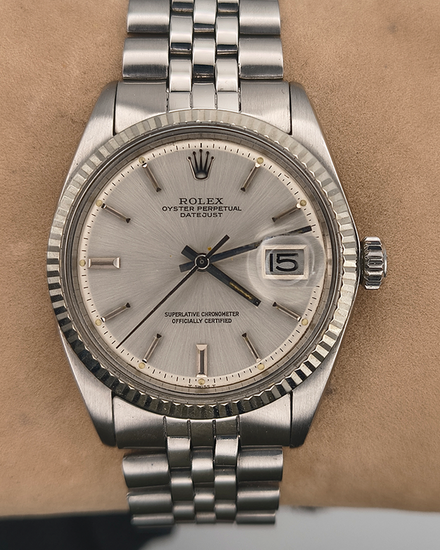 Rolex Datejust 36MM Silver Dial Jubilee Bracelet (1601)