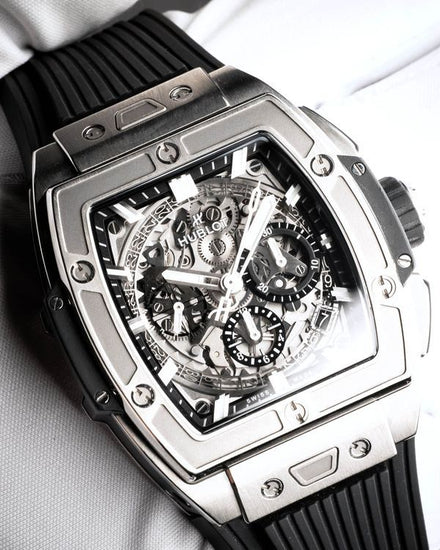 2022 Hublot Spirit Of Big Bang 42MM Skeleton Dial Rubber Strap (642.NX.0170.RX)