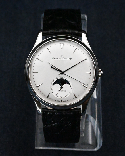 2020 Jaeger-LeCoultre Master Ultra Thin 39MM Silver Dial Leather Strap (Q1368420)