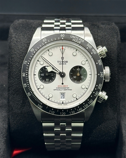 2026 Tudor Black Bay Chrono "Panda" 41MM White Dial Steel Bracelet (79360N)