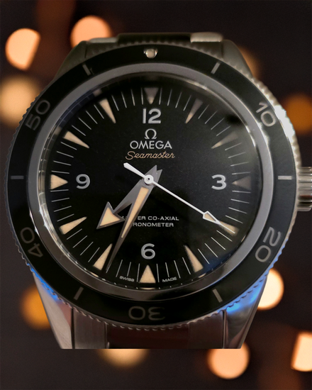 2023 Omega Seamaster 300 41MM Black Dial Steel Bracelet (233.30.41.21.01.001)