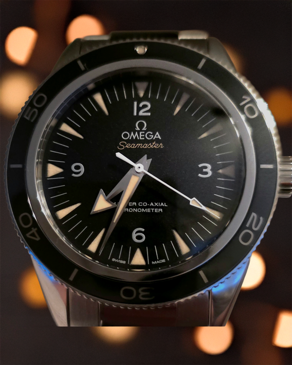 2023 Omega Seamaster 300 41MM Black Dial Steel Bracelet (233.30.41.21.01.001)