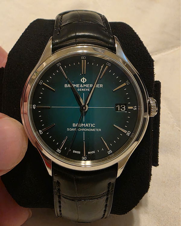 No Reserve - Baume & Mercier Clifton (10592)
