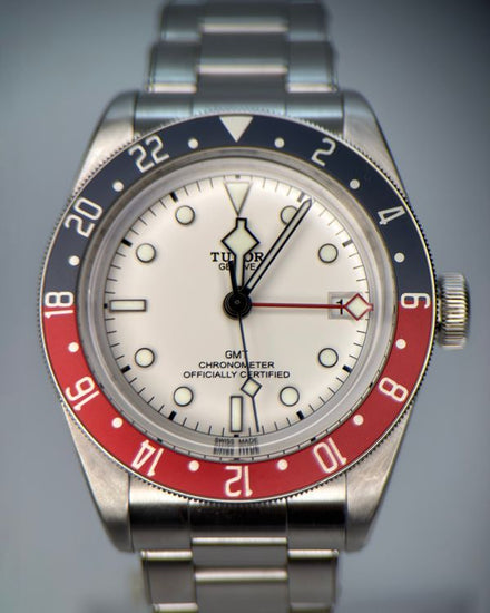 2024 Tudor Black Bay GMT "Pepsi" 41MM White Dial Steel Bracelet (79830RB)