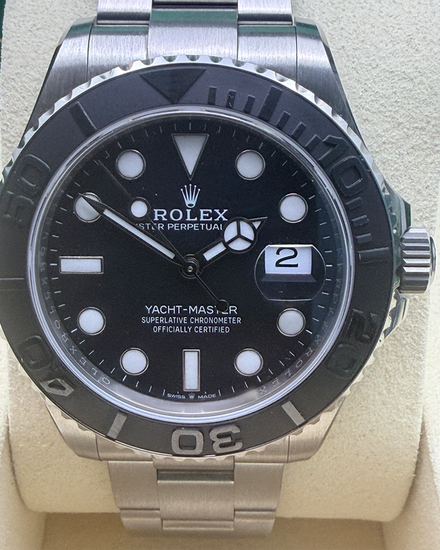 2026 Rolex Yacht-Master 42MM Black Dial Titanium Oyster Bracelet (226627)