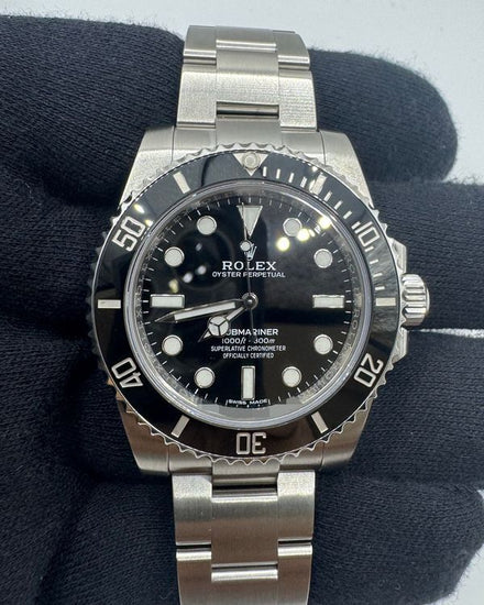 2019 Rolex Submariner No-Date 40MM Black Dial Oyster Bracelet (114060)