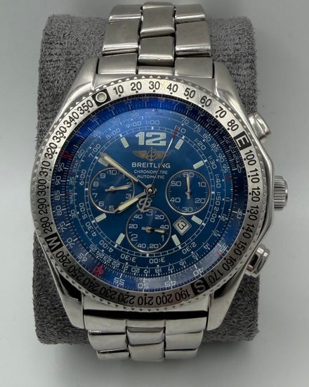 Breitling B-2 44MM Blue Dial Steel Bracelet (A42362)