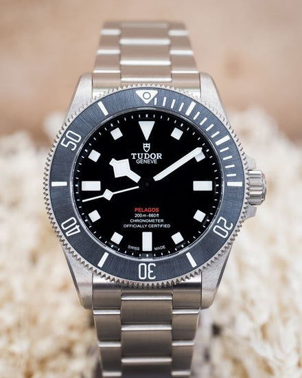 2026 Tudor Pelagos 39MM Black Dial Titanium Bracelet (25407N)
