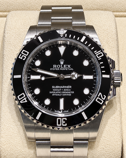 2026 Rolex Submariner No-Date 41MM Black Dial Oyster Bracelet (124060)
