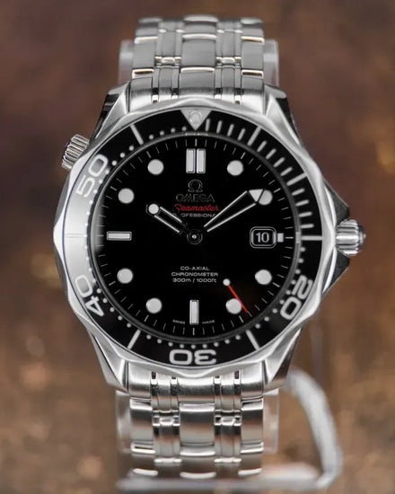 No Reserve - 2024 Omega Seamaster Diver 300M 41MM Black Dial Steel Bracelet (212.30.41.20.01.003)