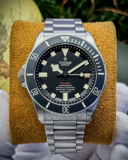 2021 Tudor Pelagos LHD 42MM Black Dial Titanium Bracelet (25610TNL)