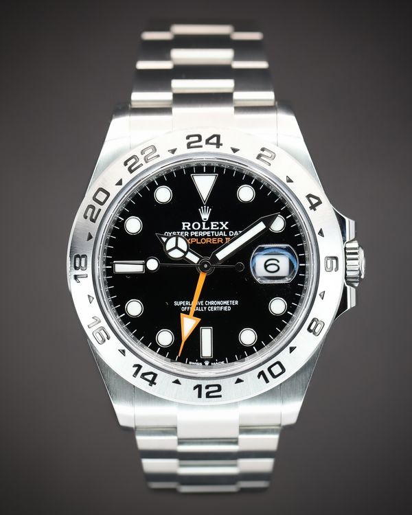 2024 Rolex Explorer II 42MM Black Dial Oyster Bracelet (226570)