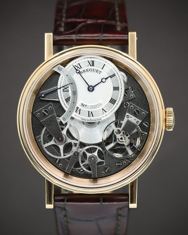 2022 Breguet Tradition 40MM Skeleton Dial Leather Strap (7097BR/G1/9WU)