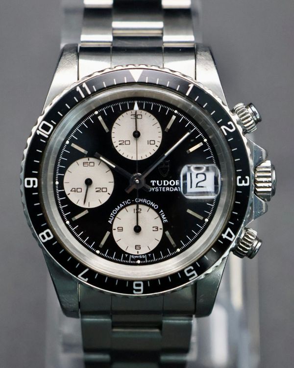 1991 Tudor Prince Oysterdate Big Block 40MM Black Dial Steel Bracelet (79170)