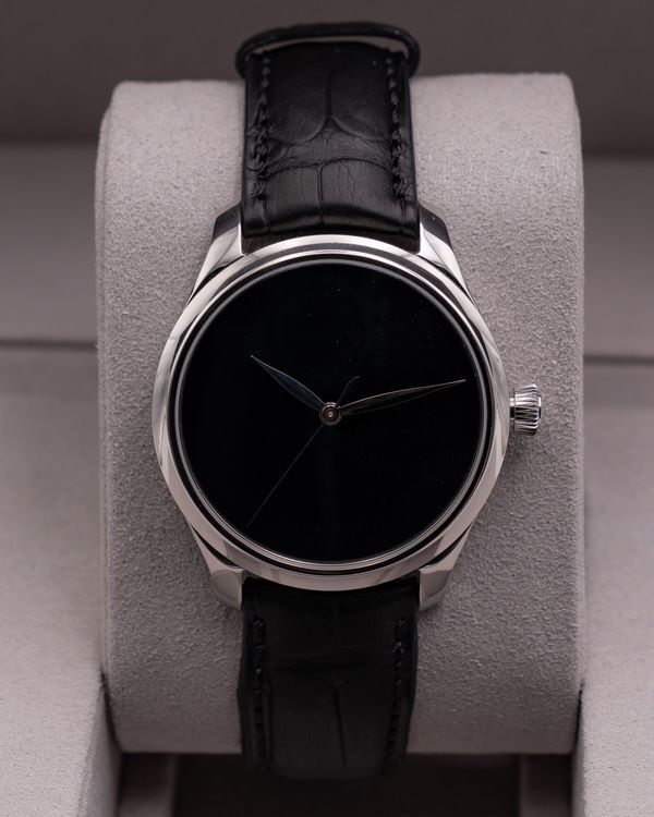2026 H. Moser & Cie Endeavour Center Seconds Automatic 40MM Black Dial Leather Strap (1200-1239)