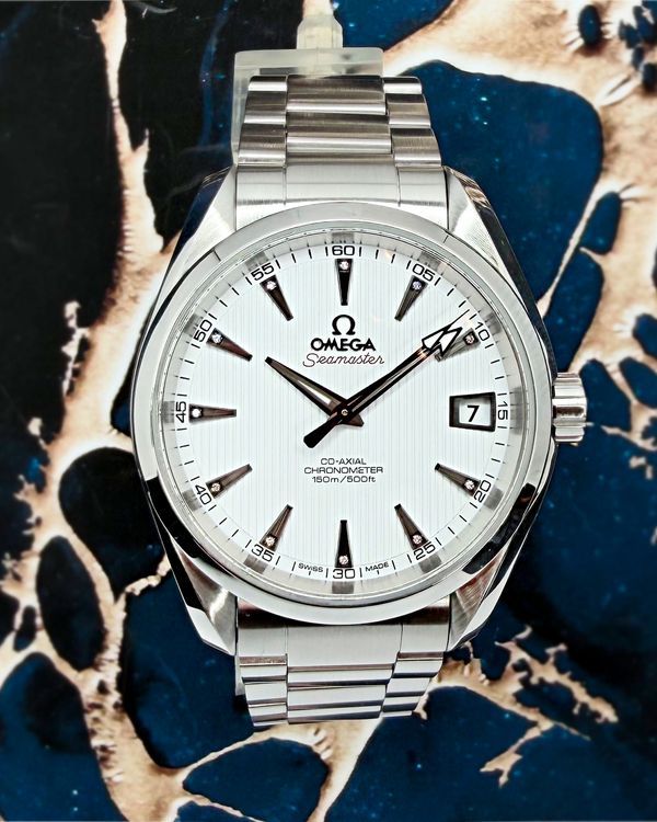 2024 Omega Seamaster Aqua Terra 150M 38.5MM White Dial Steel Bracelet (231.10.39.21.54.001)