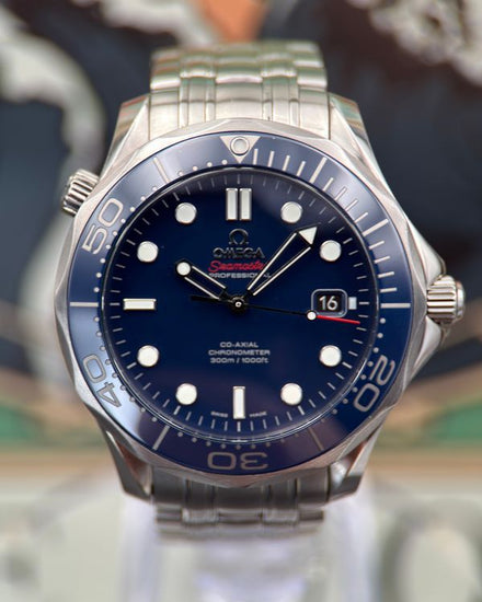 Omega Seamaster Diver 300M 41MM Blue Dial Steel Bracelet (212.30.41.20.03.001)