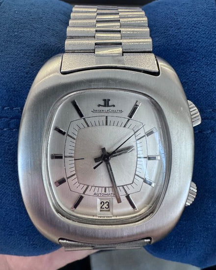 Jaeger-LeCoultre Memovox 36MM Silver Dial Steel Bracelet (Cal. 916)