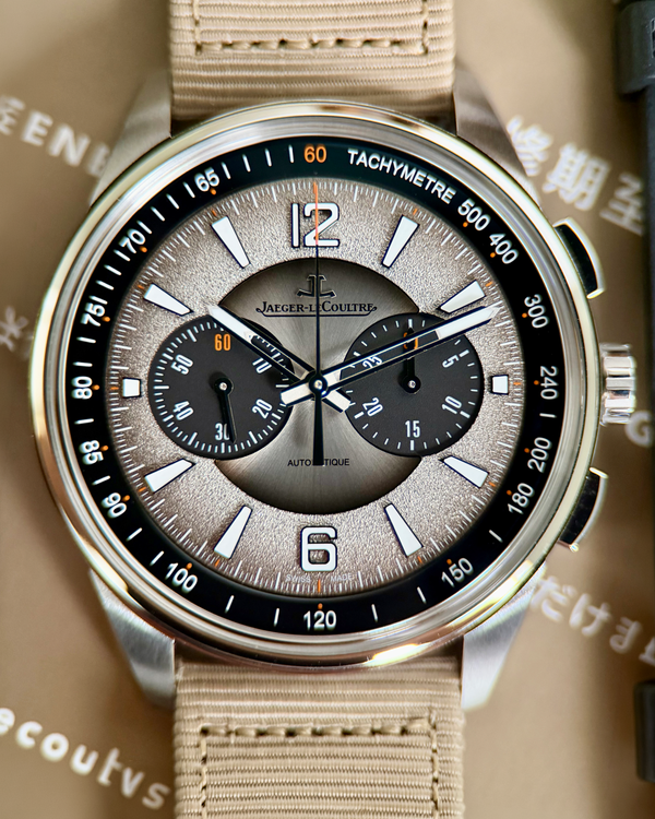 2024 Jaeger-LeCoultre Polaris Chronograph 42MM Grey Dial Textile Strap (Q902843J)