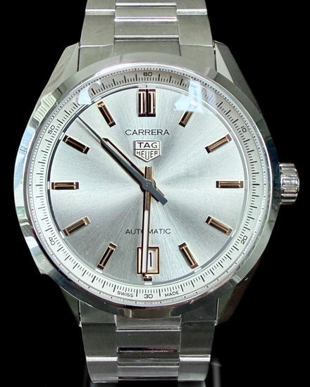 2025 Tag Heuer Carrera 36MM Silver Dial Steel Bracelet (WBN2310.BA0001)