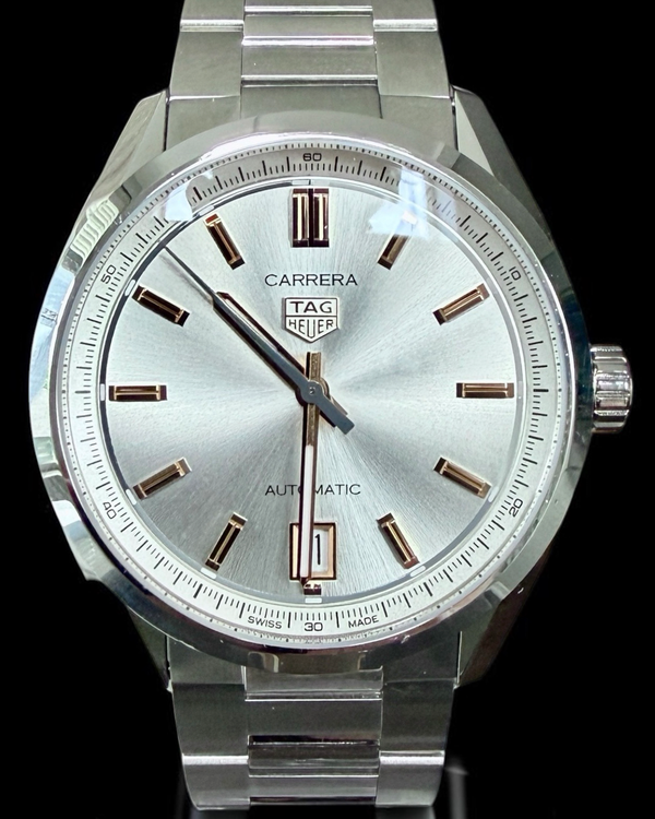 2025 Tag Heuer Carrera 36MM Silver Dial Steel Bracelet (WBN2310.BA0001)