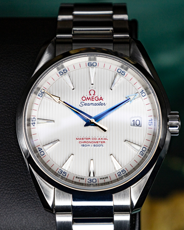 No Reserve - 2024 Omega Seamaster Aqua Terra 150M "Golf Edition" 41MM Silver Dial Steel Bracelet (231.10.42.21.02.004)
