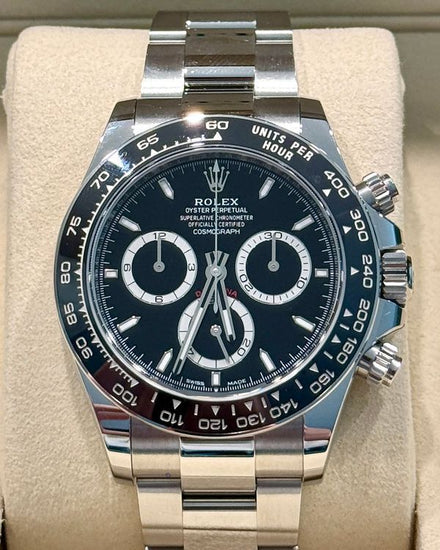 2026 Rolex Cosmograph Daytona 40MM Black Dial Oyster Bracelet (126500LN)