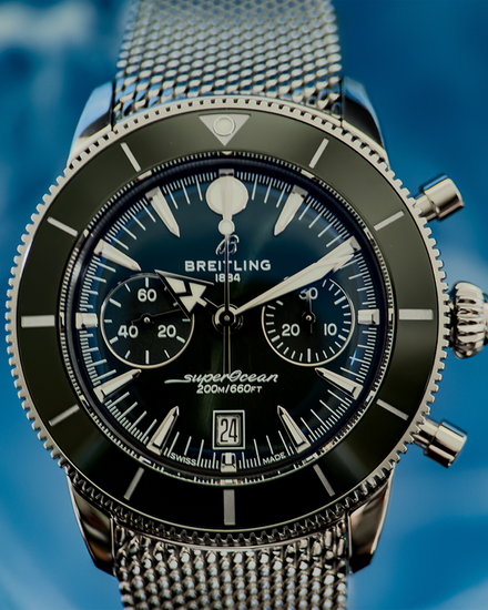2025 Breitling Superocean Heritage 42MM Green Dial Steel Bracelet (AB0156361L1A1)