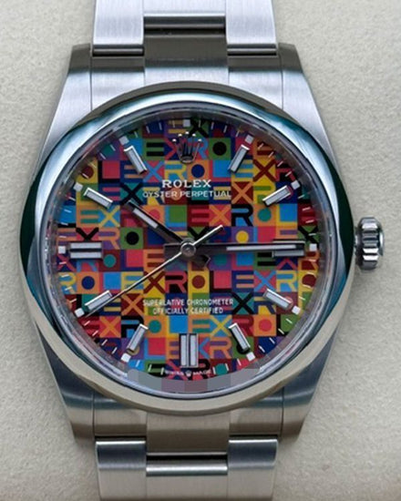 2026 Rolex Oyster Perpetual 36MM Multicolor "Jubilee" Dial Oyster Bracelet (126000)