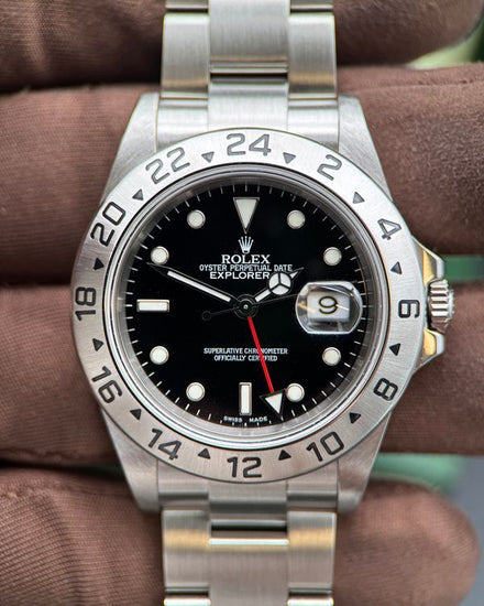 2004 Rolex Explorer II 40MM Black Dial Oyster Bracelet (16570)