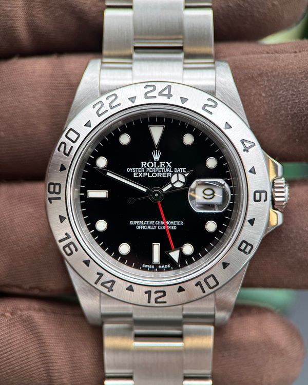 2004 Rolex Explorer II 40MM Black Dial Oyster Bracelet (16570)