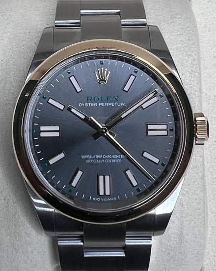 2026 Rolex Oyster Perpetual "100 Years" 41MM Slate Dial Oyster Bracelet (134303)
