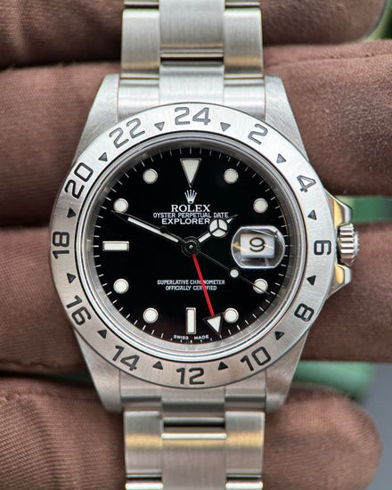 2004 Rolex Explorer II 40MM Black Dial Oyster Bracelet (16570)