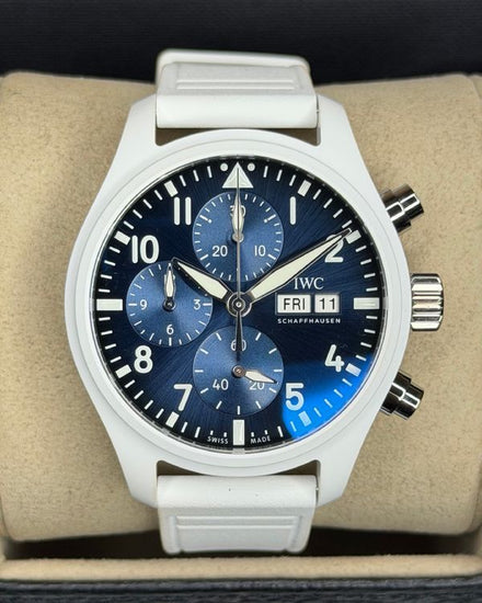 2026 IWC Schaffhausen Pilot "Le Petite Prince" 41MM Blue Dial Rubber Strap (IW389410)