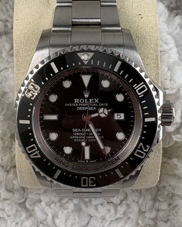 2019 Rolex Sea-Dweller Deepsea 44MM Black Dial Oyster Bracelet (126660)