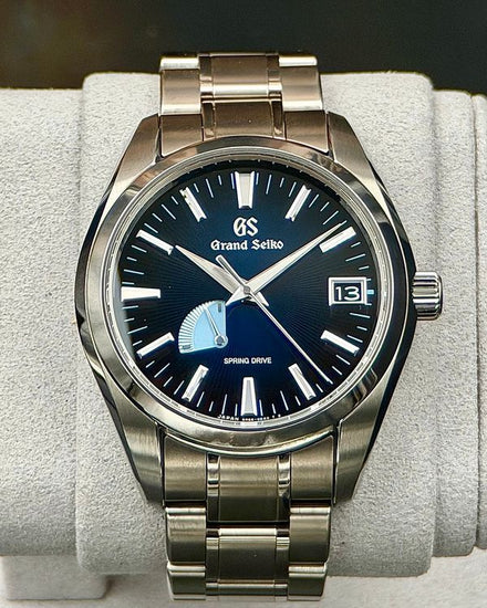 2024 Grand Seiko Heritage "Ginza" L.E. 41MM Blue Dial Titanium Bracelet (SBGA501)