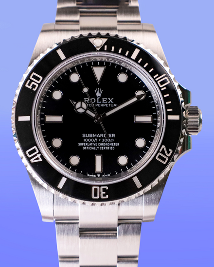 2026 Rolex Submariner No-Date 41MM Black Dial Oyster Bracelet (124060)