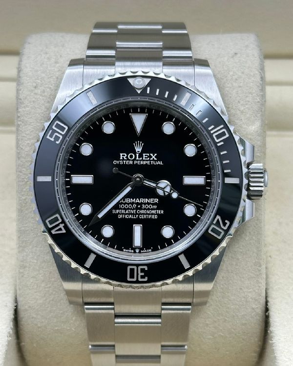 2026 Rolex Submariner No-Date 41MM Black Dial Oyster Bracelet (124060)