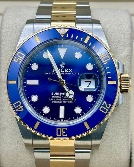 2026 Rolex Submariner Date "Bluesy" 41MM Blue Dial Two-Tone Oyster Bracelet (126613LB)