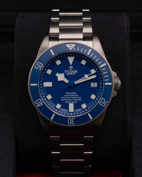 2022 Tudor Pelagos 42MM Blue Dial Titanium Bracelet (25600TB)
