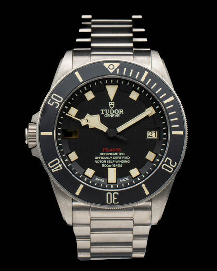 2020 Tudor Pelagos LHD 42MM Black Dial Titanium Bracelet (25610TNL)