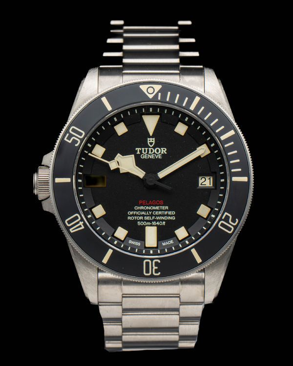 2020 Tudor Pelagos LHD 42MM Black Dial Titanium Bracelet (25610TNL)